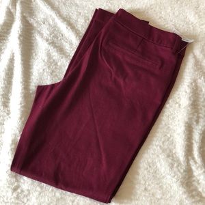 Maroon Pixie Pants